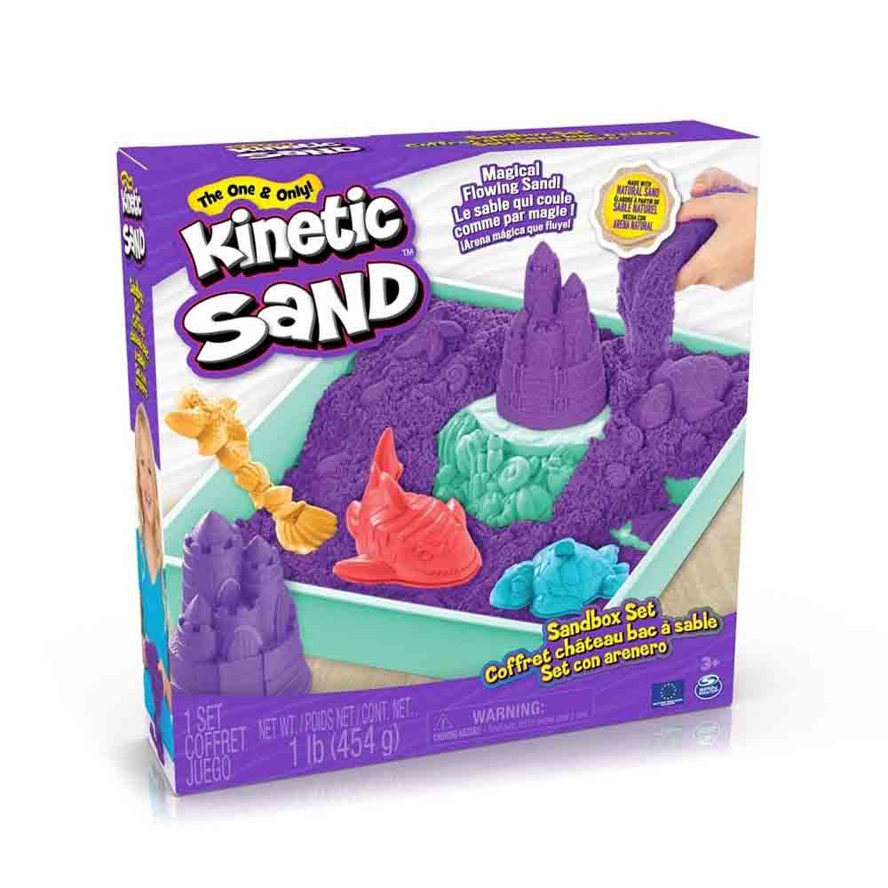 Kinetic Sand - Sandbox Set - Purple