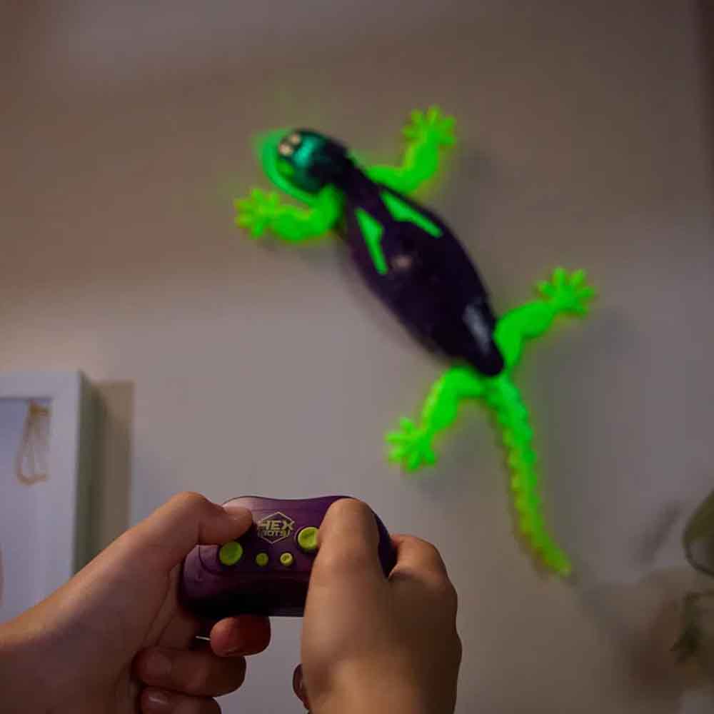 Hex Bots - Nano Smart Gecko - Glow in The Dark
