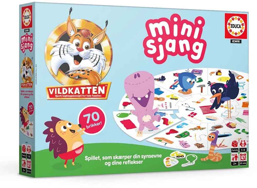 EDUCA - Vildkatten Minisjang Børste