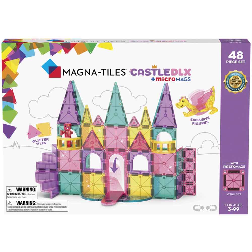 Magna-Tiles - Slot 48 dele
