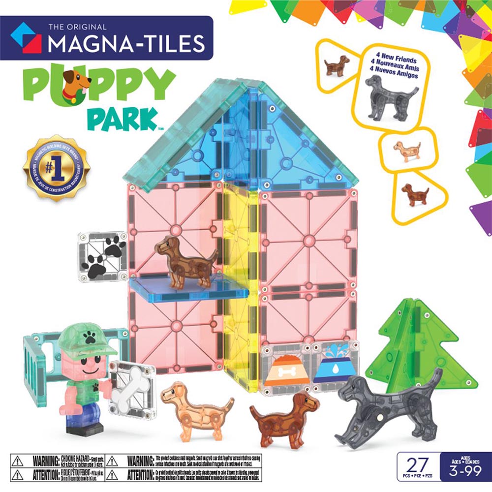 Magna-Tiles - Hundedagpleje 27 dele