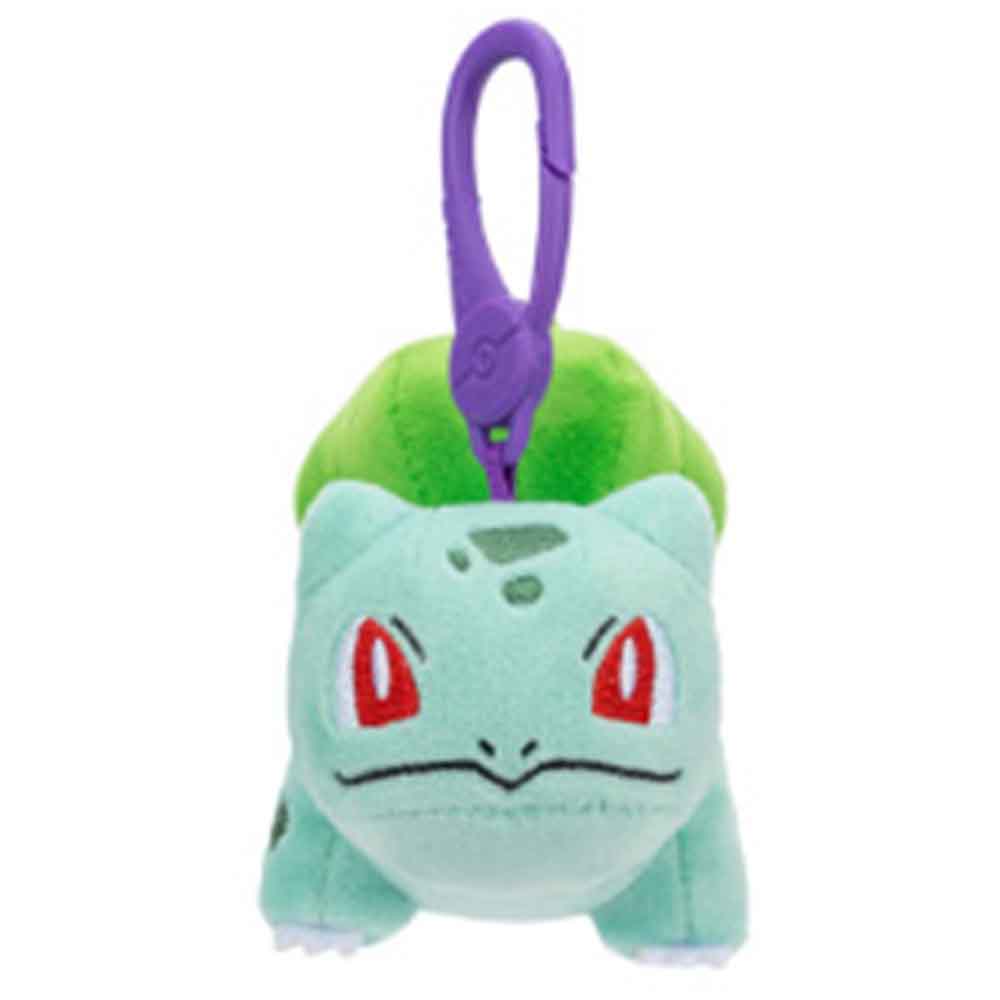 Pokemon - Clip-On Plush – 9 cm - Bulbasaur