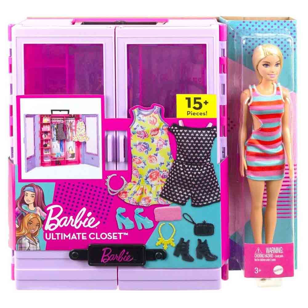 Barbie - Ultimate Closet med dukke