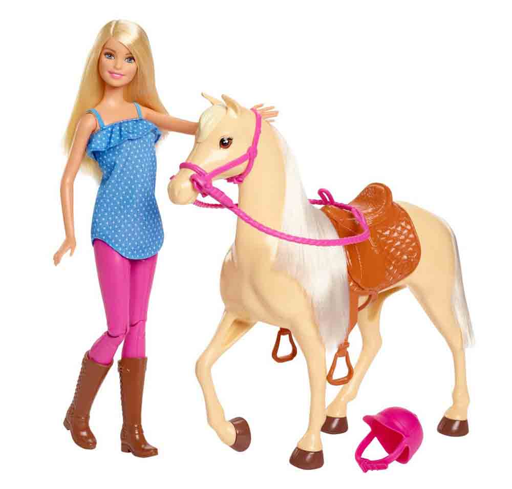 Barbie - Dukke og Hest