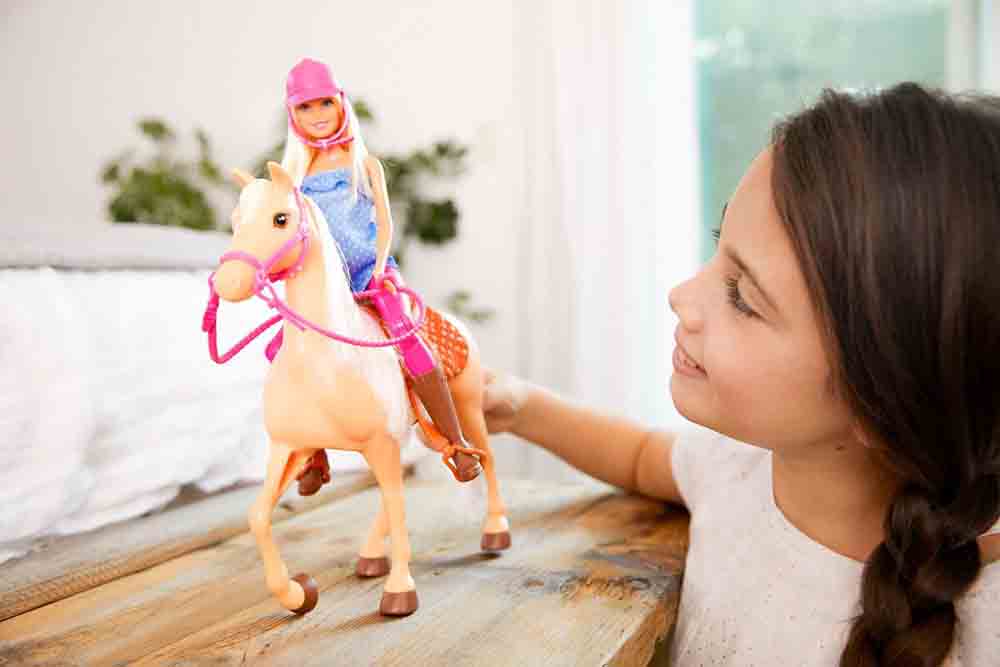 Barbie - Dukke og Hest