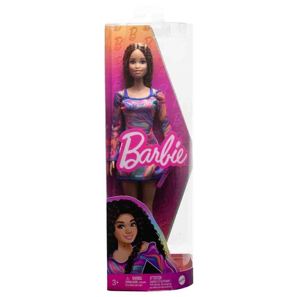Barbie - Fashionista Doll Rainbow Marble Swirl