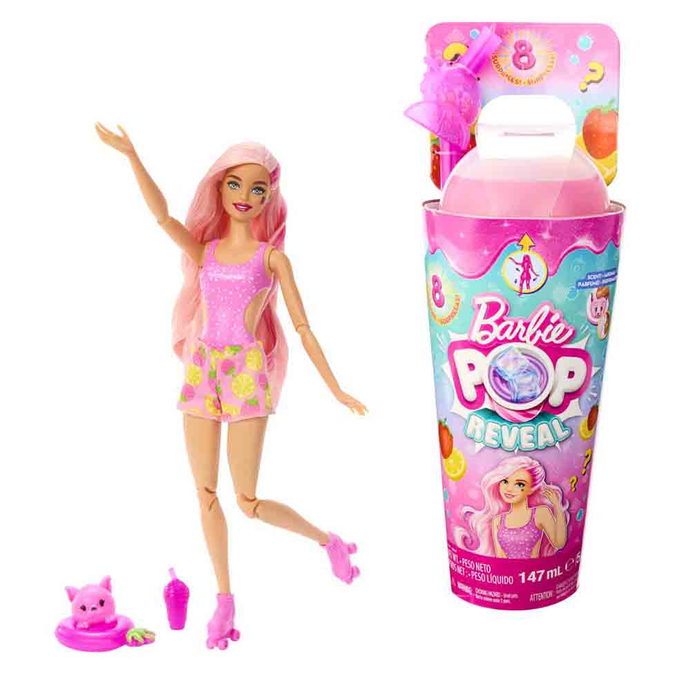 Barbie - Pop Reveal Juicy Fruits Strawberry Lemonade