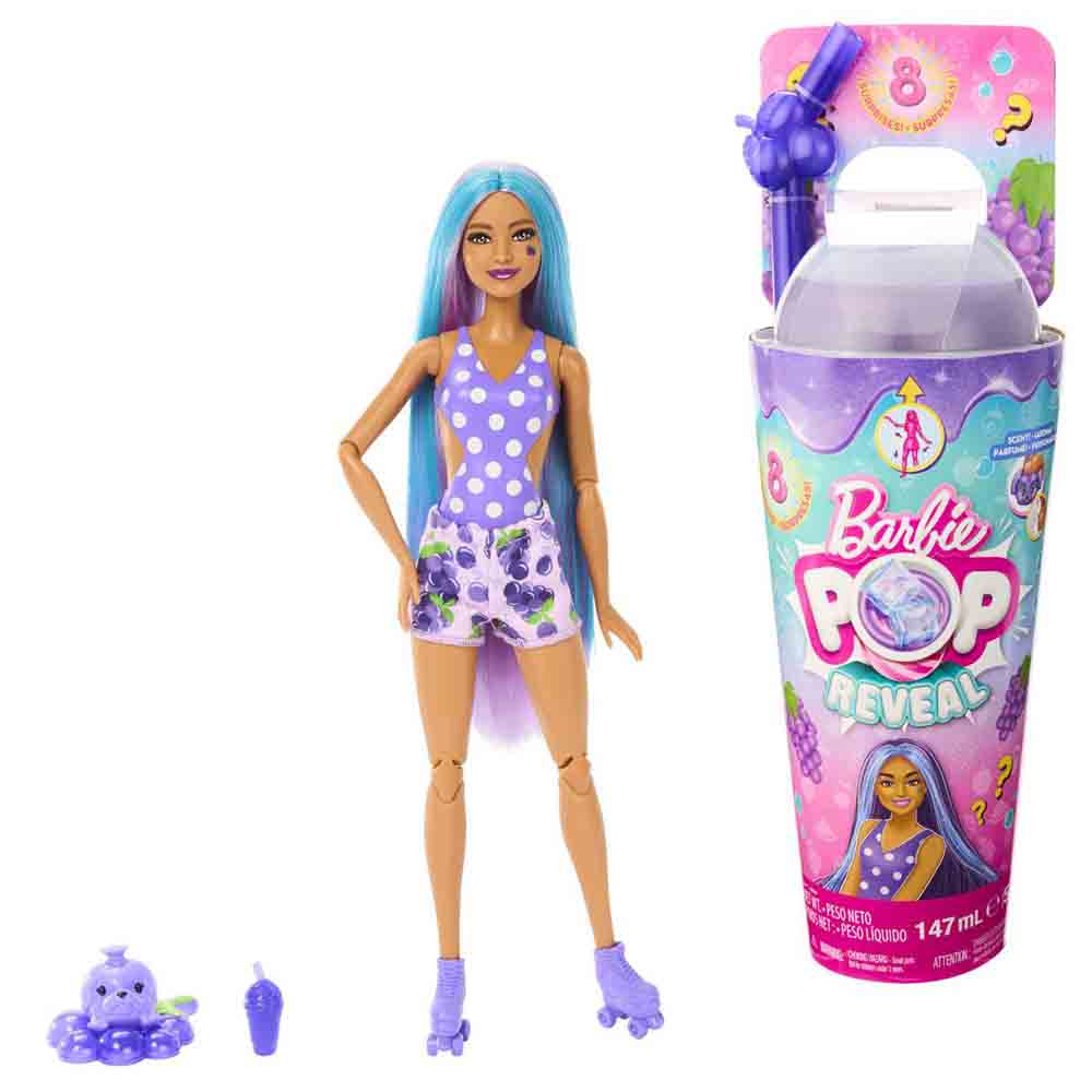 Barbie - Pop Reveal Juicy Fruits Grape Fizz