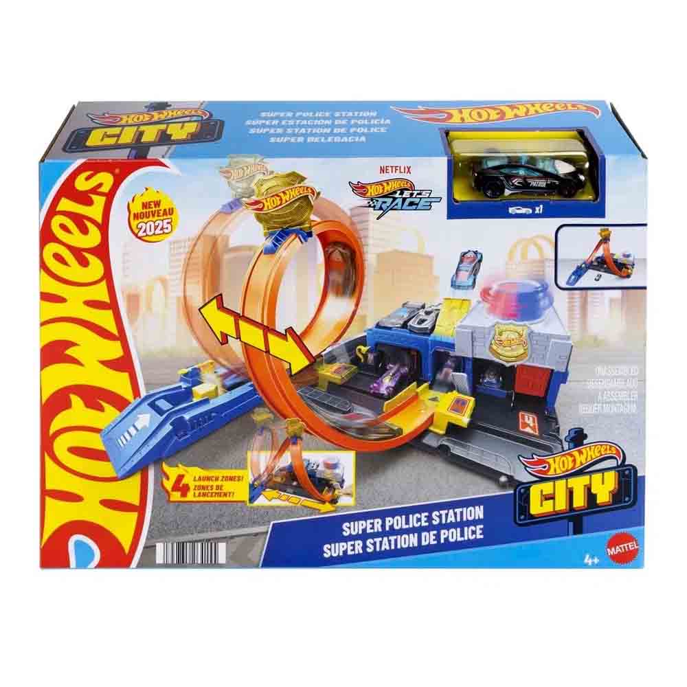 Hot Wheels - City Super Police Station