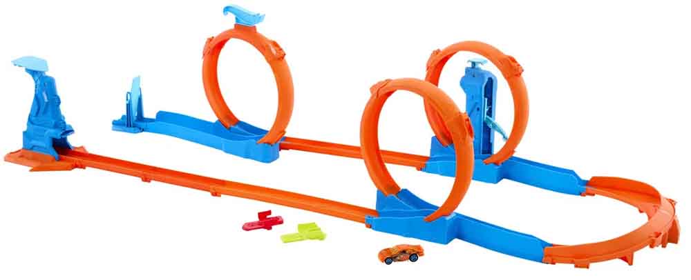 Hot Wheels - Track Creator Triple Loop Frenzy