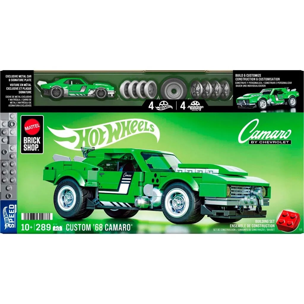 Hot Wheels - Brick Shop Speed Series '68 Camaro