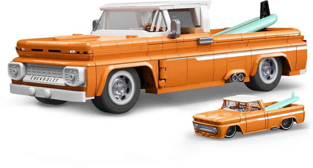 Hot Wheels - Brick Shop Elite Series '62 Chevy Pickup