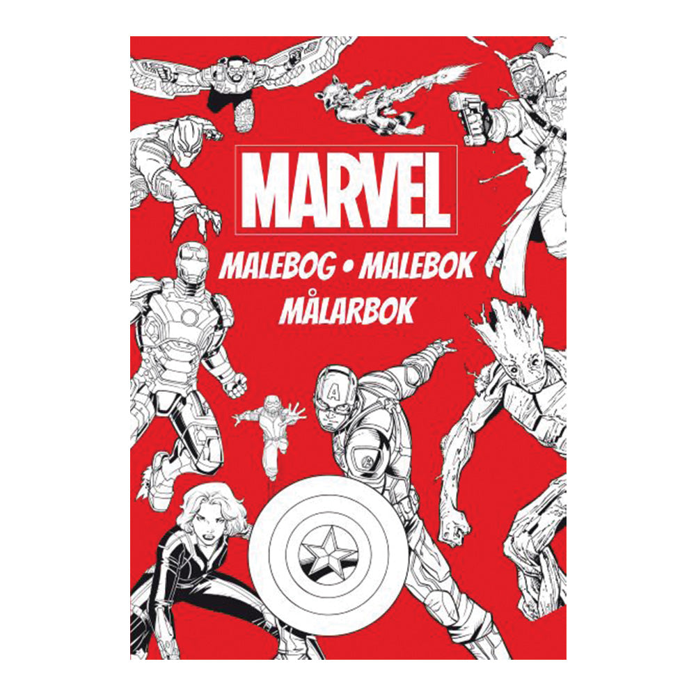 Forlaget Alvilda - Marvel - Malebog