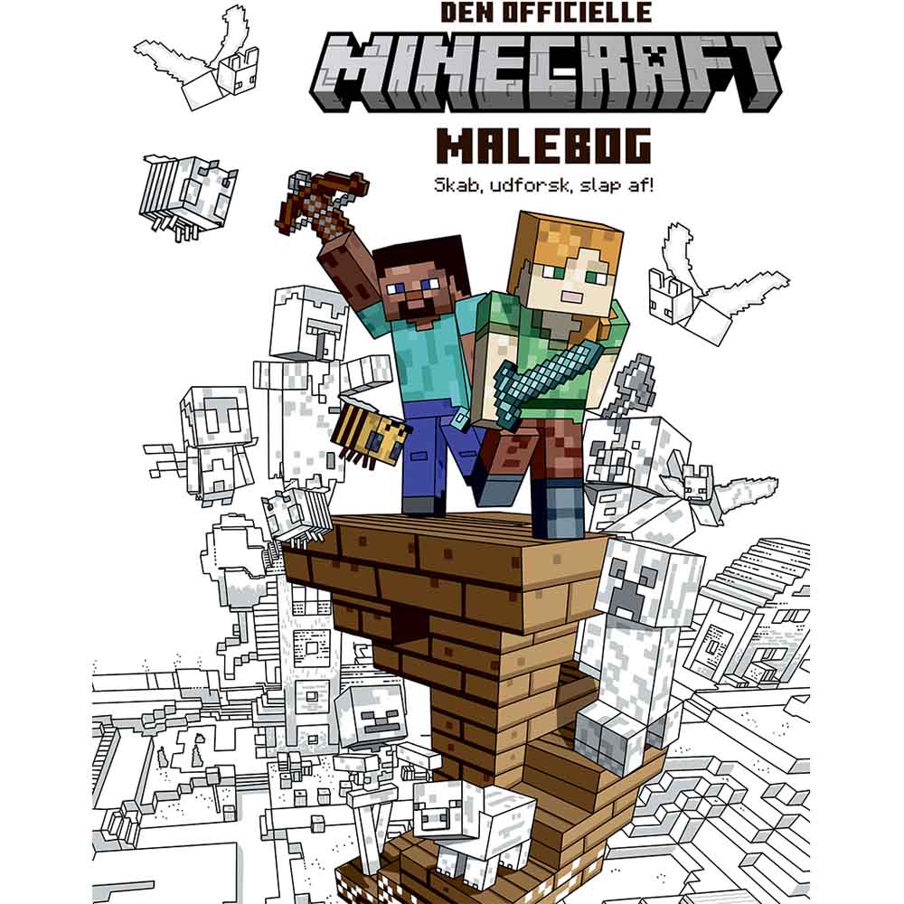 Den officielle Minecraft malebog