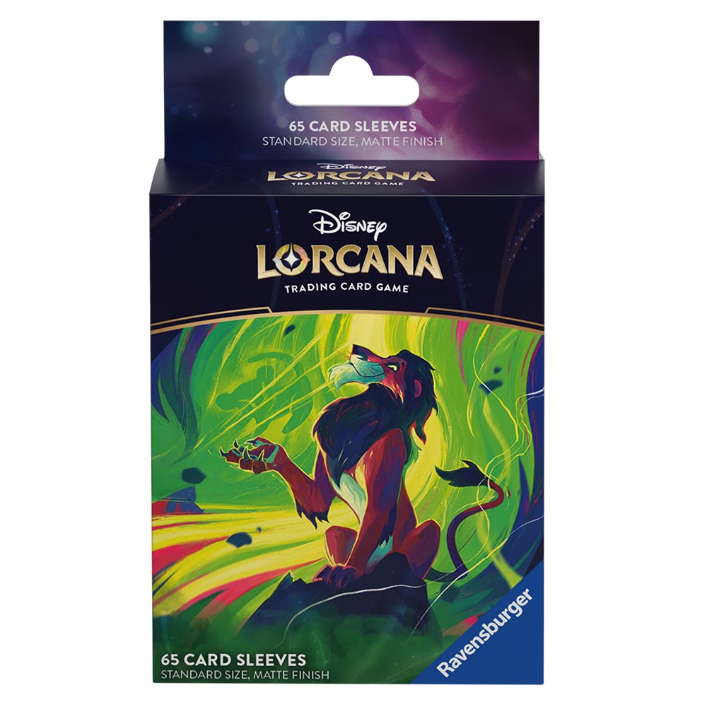 Disney Lorcana - Sleeves - Scar - 65stk