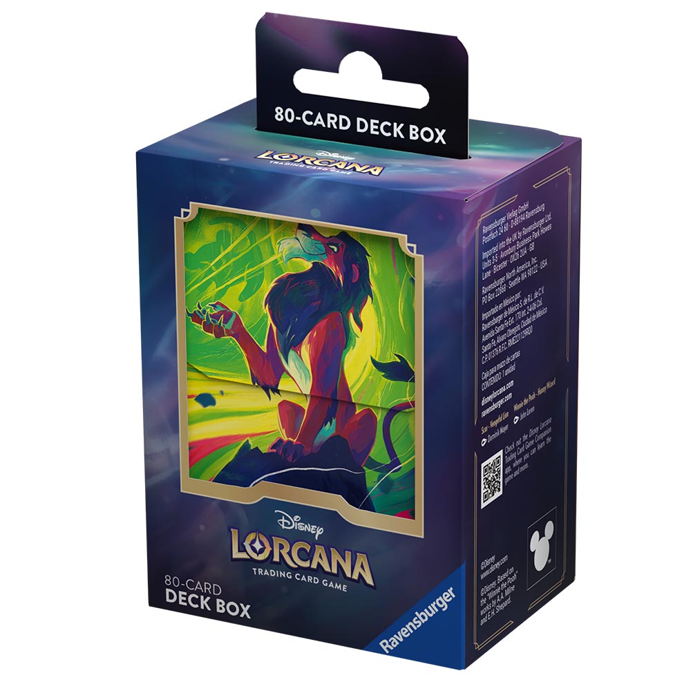 Disney Lorcana - Deck Box - Scar