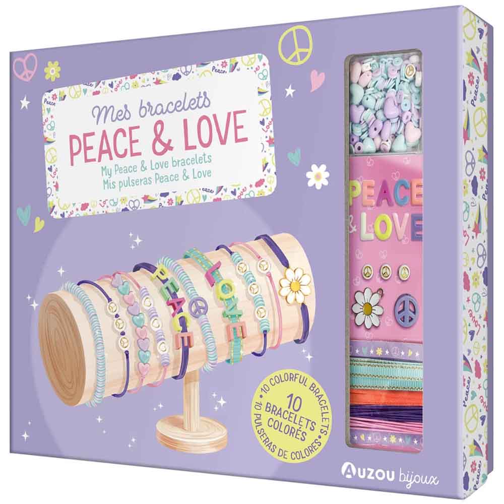 Auzou - Jewellery Factory - Peace & Love armbånd
