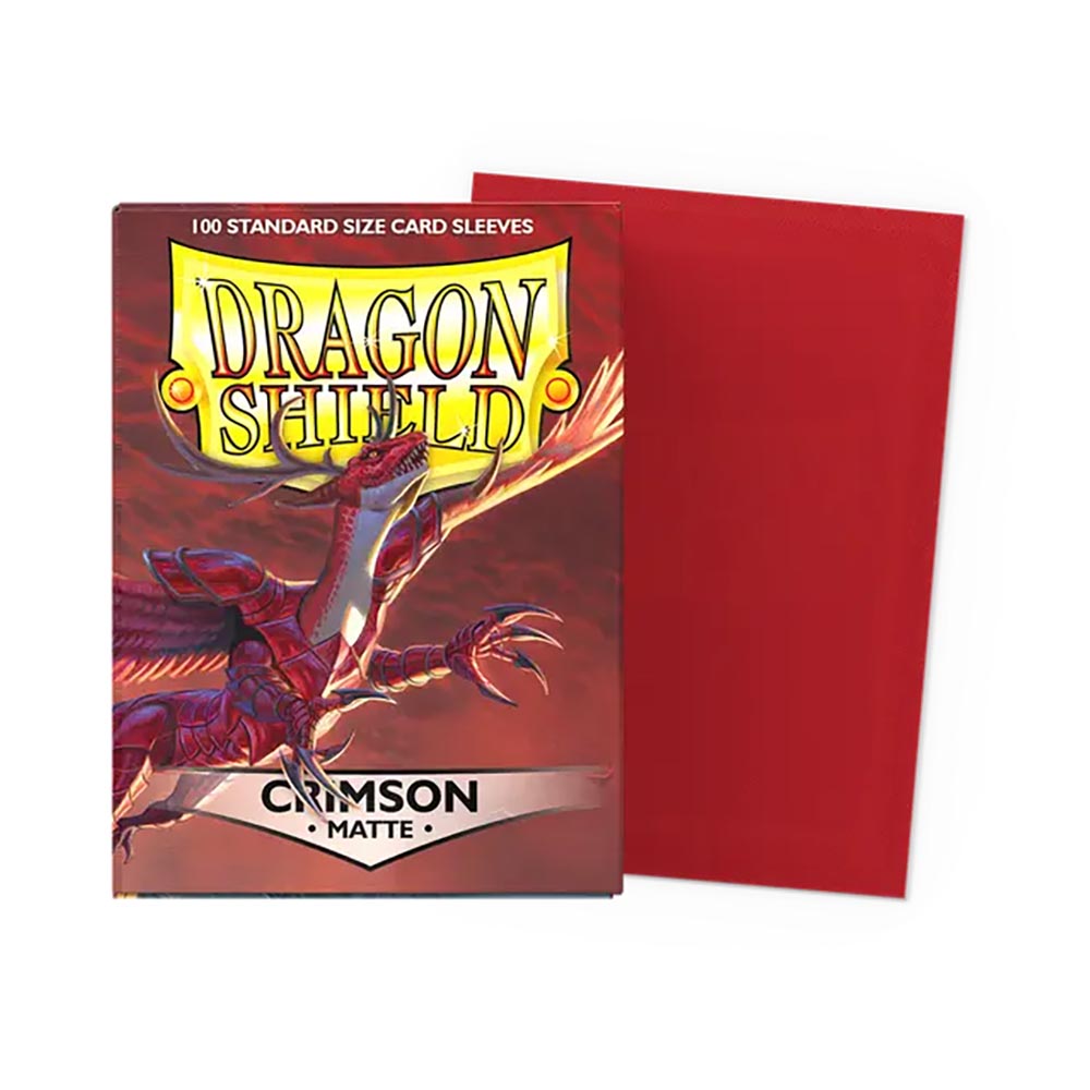 Dragon Shield - Crimson - Matte Sleeves - Standard