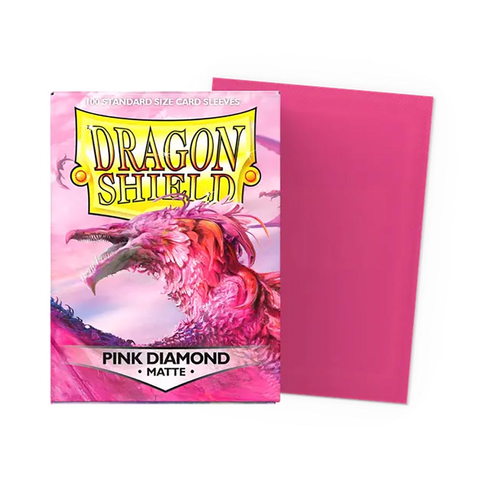 Dragon Shield - Pink Diamond - Matte Sleeves - Standard