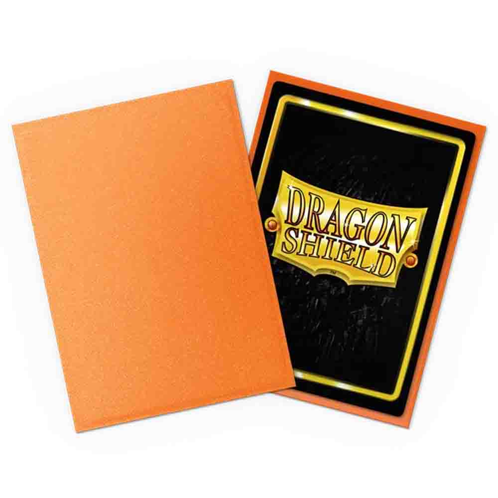 Dragon Shield - Amber - Matte Sleeves - Standard