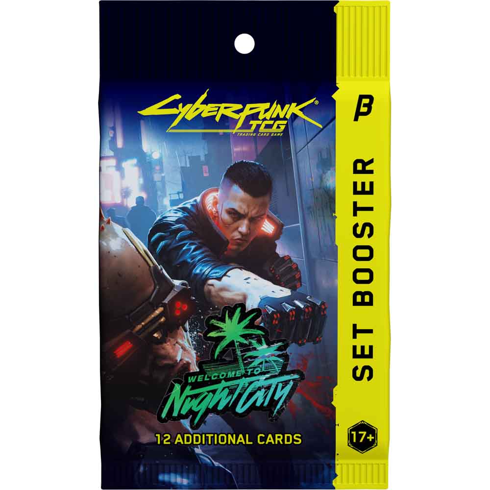 Cyberpunk TCG – Beta Booster Display