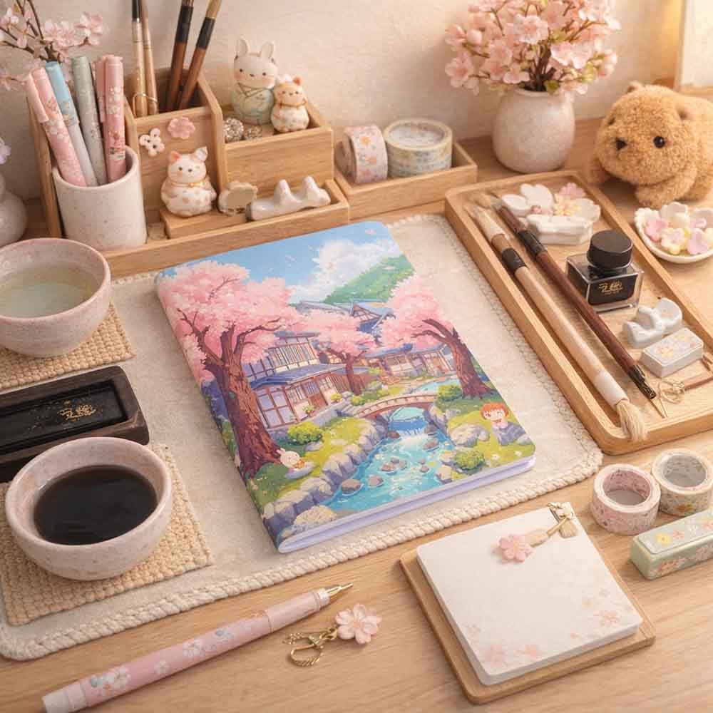 Minisuki – A5 Japanese Notebook - Kawaii Garden