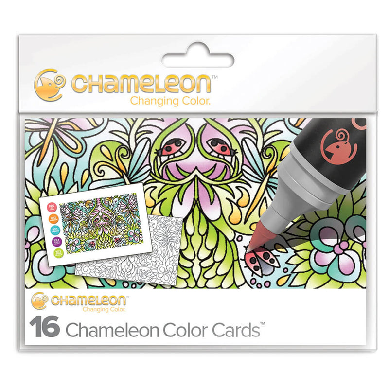 Chameleon Art Products - Colour Cards - Mirror images