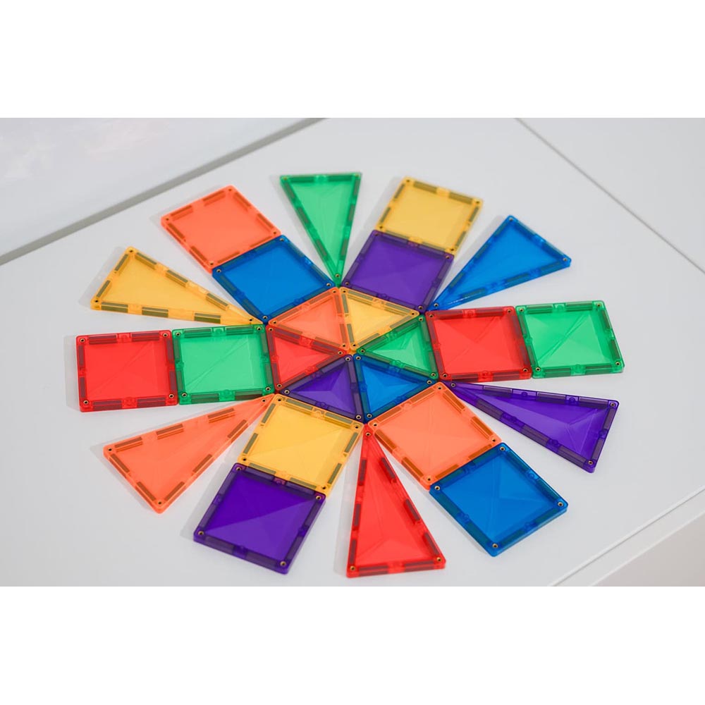 Connetix - Mini Pack - magnetsæt 24 dele - Rainbow