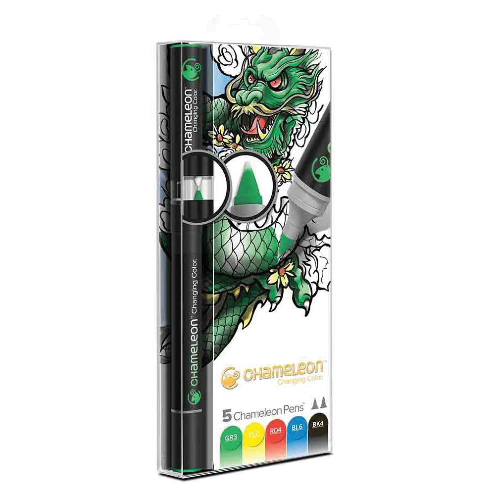 Chameleon Art Products - Colour & Blending System - Tusser - Grundfarver