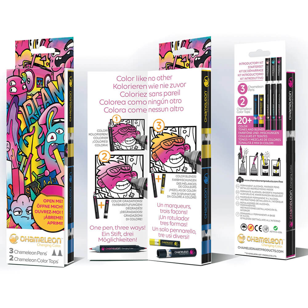 Chameleon Art Products - Colour & Blending System - Introductory Set