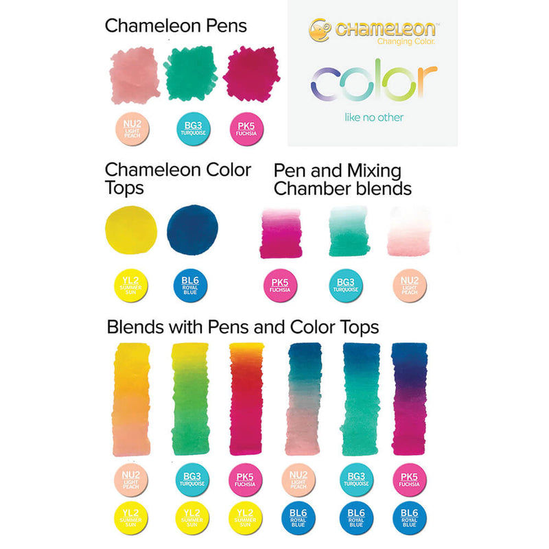 Chameleon Art Products - Colour & Blending System - Introductory Set