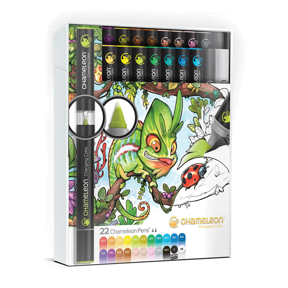 Chameleon Art Products - Colour Tones 22 Pen Deluxe Set