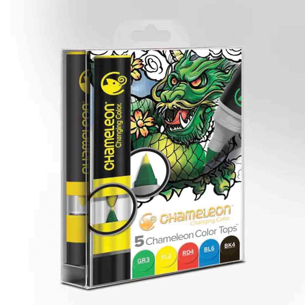 Chameleon Art Products - Colour & Blending System - Tops - Grundfarver