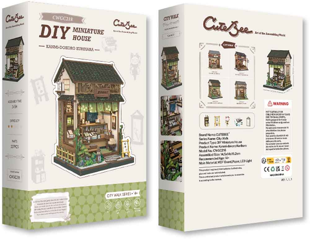 CuteBee - Miniature House - Kanmi-dokoro Kurihara