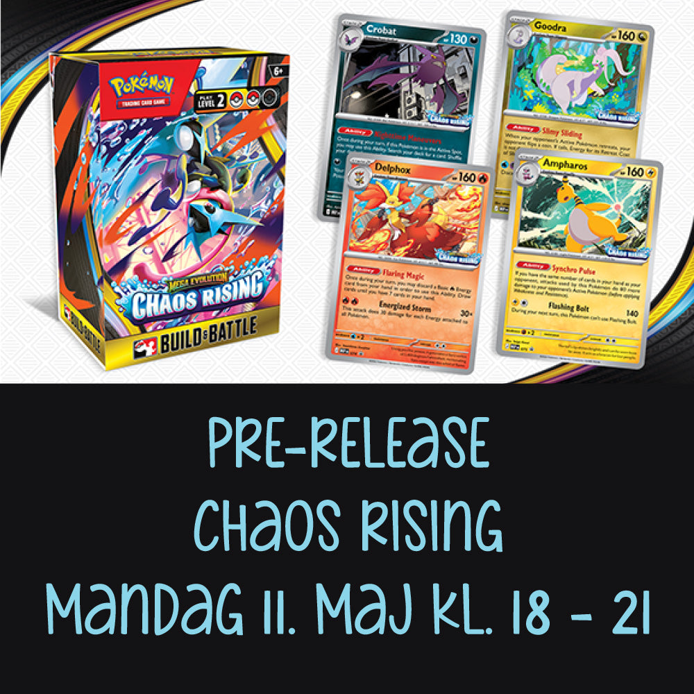 Pokemon - Chaos Rising Prerelease - 11. maj