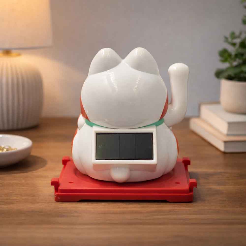 Minisuki – Solar Red Lucky Cat