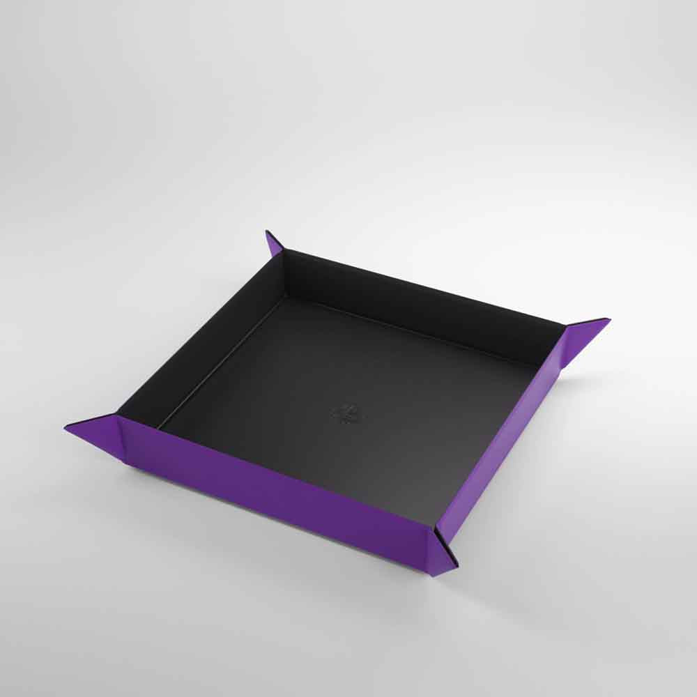 Gamegenic - MAGNETIC DICE TRAY - Black/Purple