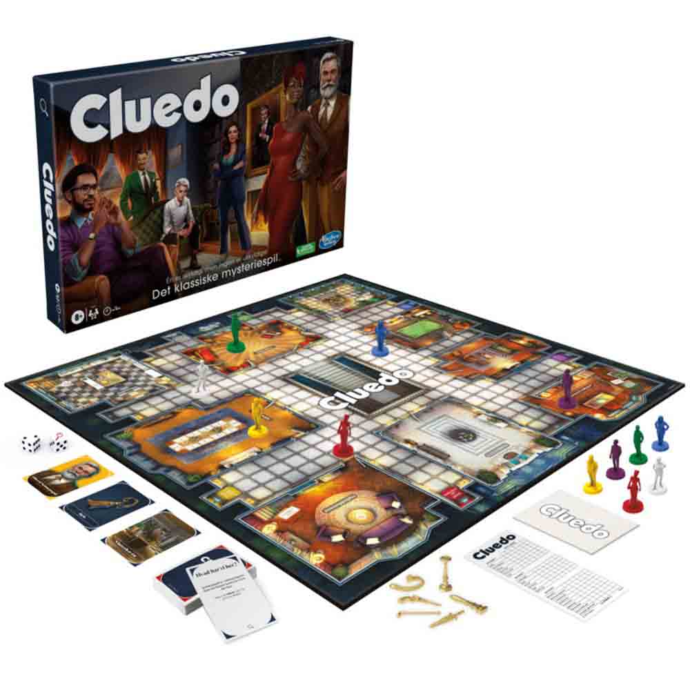 Hasbro - Cluedo Classic - Refresh - Brætspil