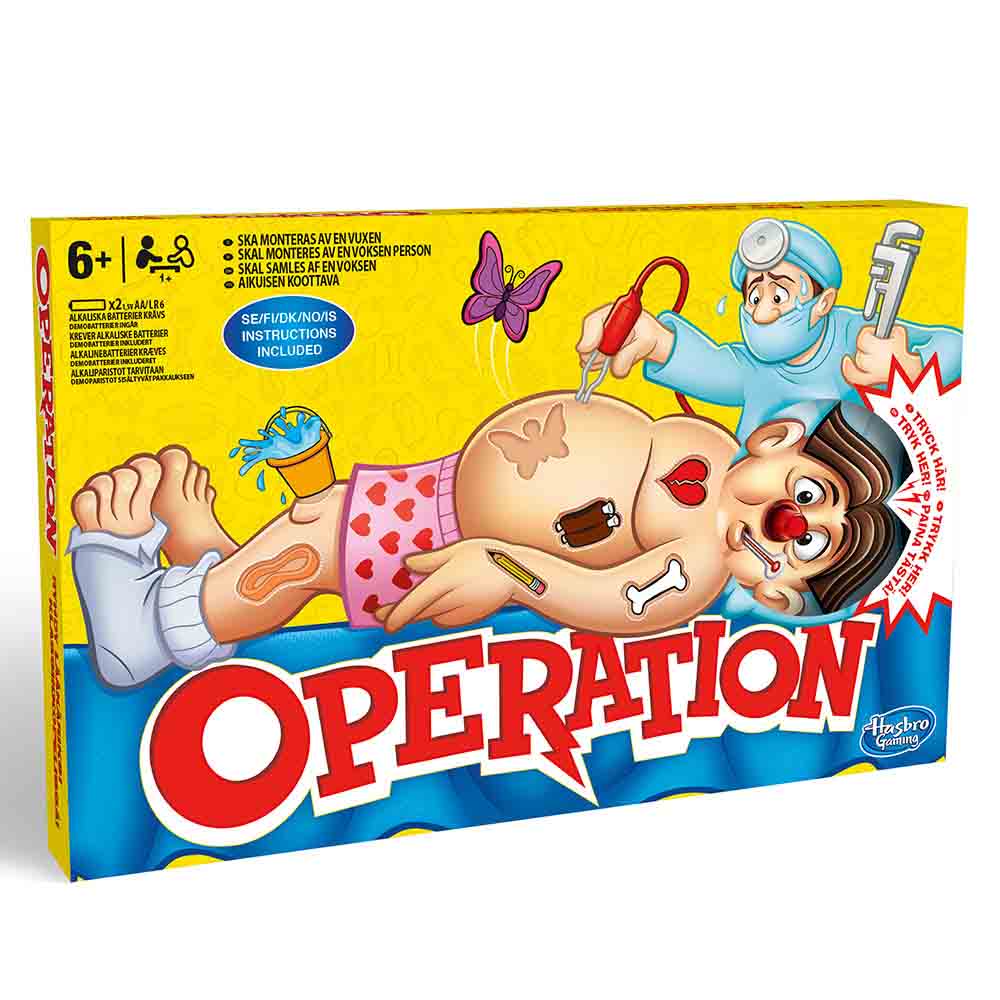 Hasbro - Operation - Brætspil