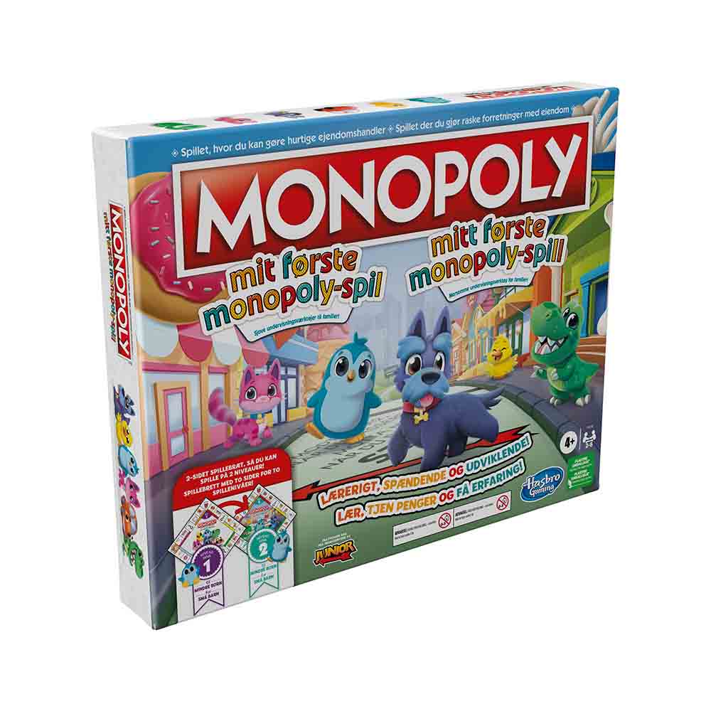 Hasbro - Monopoly Junior - Brætspil
