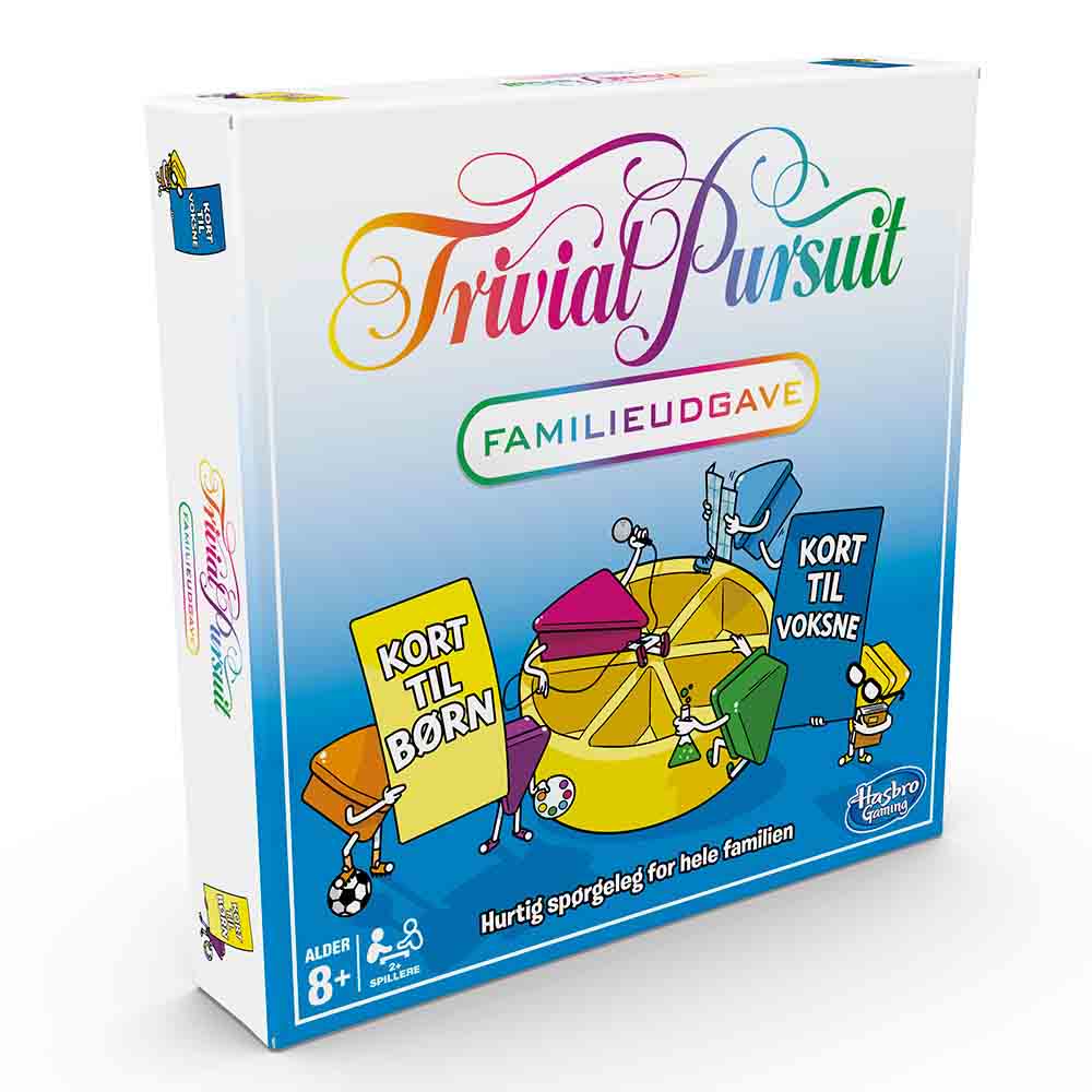 Hasbro - Trivial Pursuit - Familie udgave - Brætspil