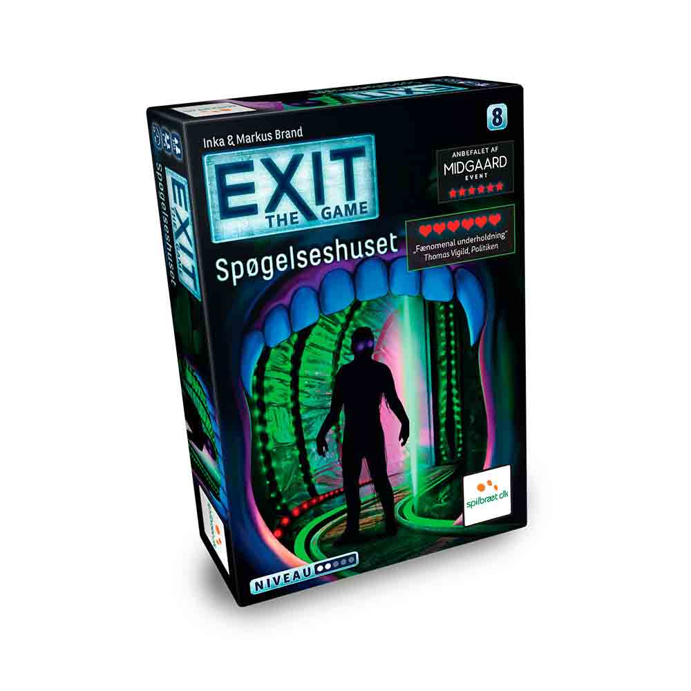 EXIT - 8 - Spøgelseshuset - Brætspil