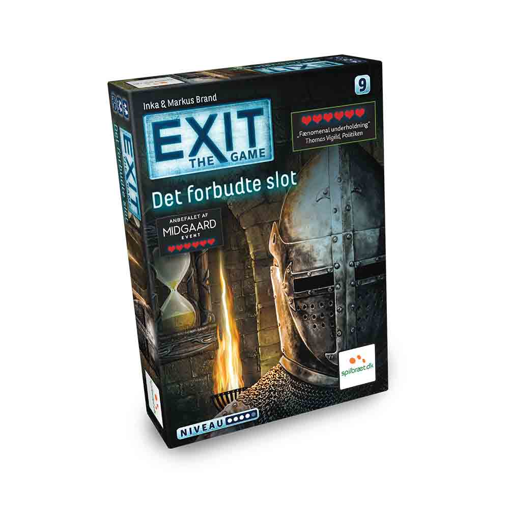 EXIT - 9 - Det Forbudte Slot - Brætspil