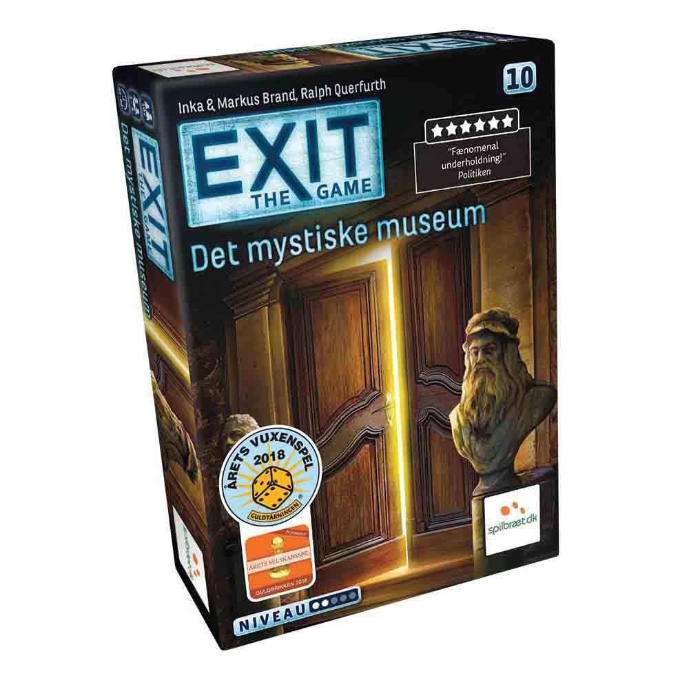 EXIT - 10 - Det Mystiske Museum - Brætspil