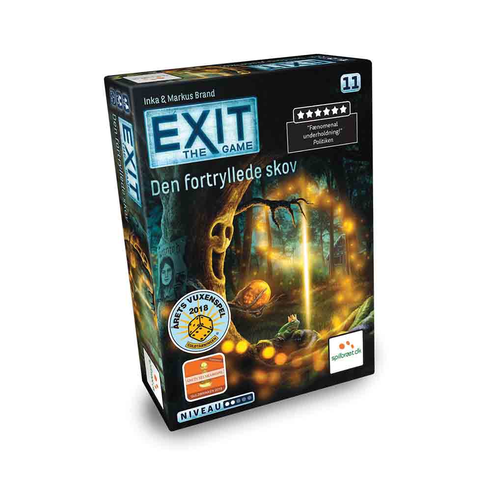 EXIT - 11 - Den Fortryllede Skov - Brætspil