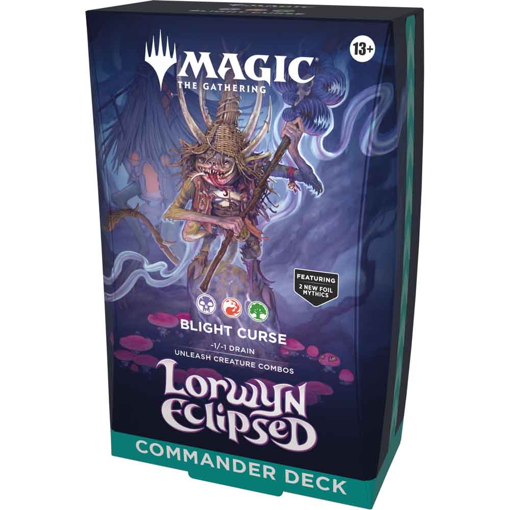 Magic: The Gathering - Lorwyn Eclipsed - Commander Deck - Blight Curse