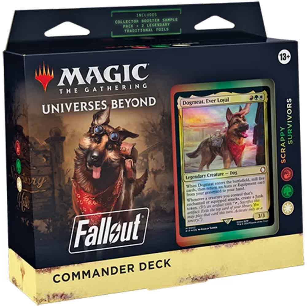Magic: The Gathering – Fallout® Commander Deck - Scrappy Survivors
