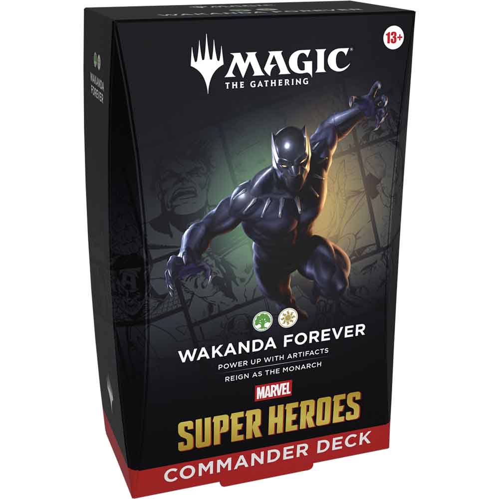Magic: The Gathering – Marvel Super Heroes – Wakanda Forever – Commander Deck