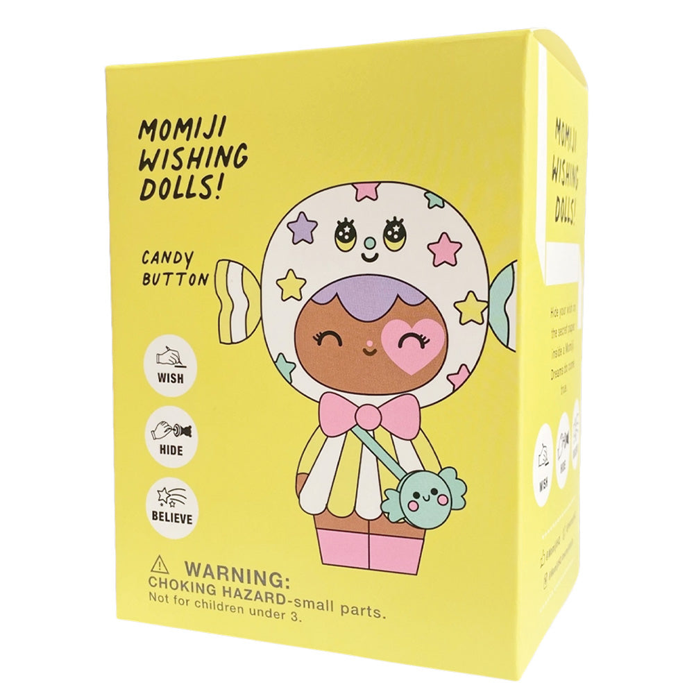 Momiji - Ønskedukke - Candy Button - 8cm