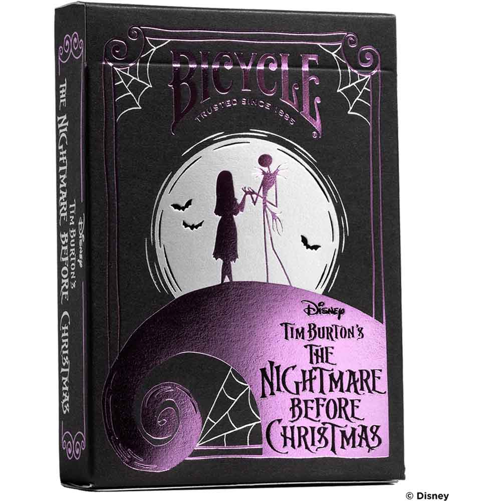 Spillekort - Bicycle - Disney Nightmare before Christmas